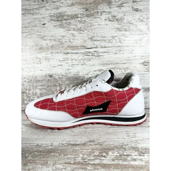 Men's Bud Club x Atmos Budweiser King Of Beers Classic Runner White/Red Sz 13