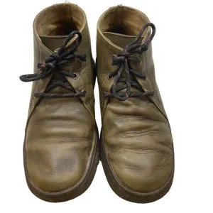 Men’s Camper Brand Green Leather Lace Up Boots Size 38