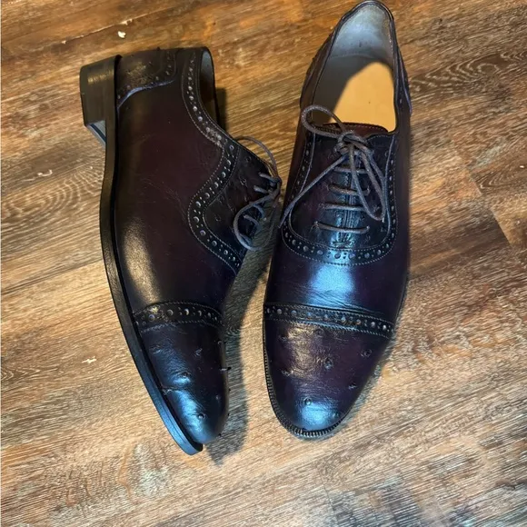 Men's Classic Oxford Shoes - Black
