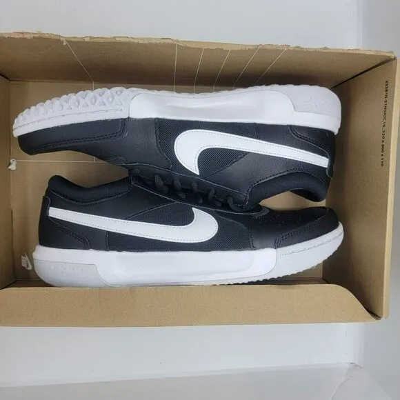🤩Mens Comfy Shoes Nike Court Zoom Lite 3 7.5 Hard Court Tennis Black DH0626-010