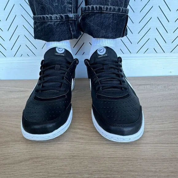 🤩Mens Comfy Shoes Nike Court Zoom Lite 3 7.5 Hard Court Tennis Black DH0626-010