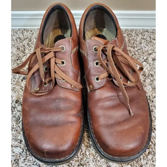 Men's Dr. Marten's Brown Leather Derby Shoes, Size 13M, 12079