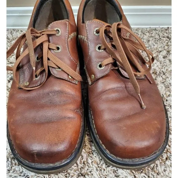 Men's Dr. Marten's Brown Leather Derby Shoes, Size 13M, 12079