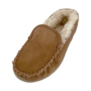 Men's Lined Suede Slippers (Final Clearance - Size 12 ONLY)