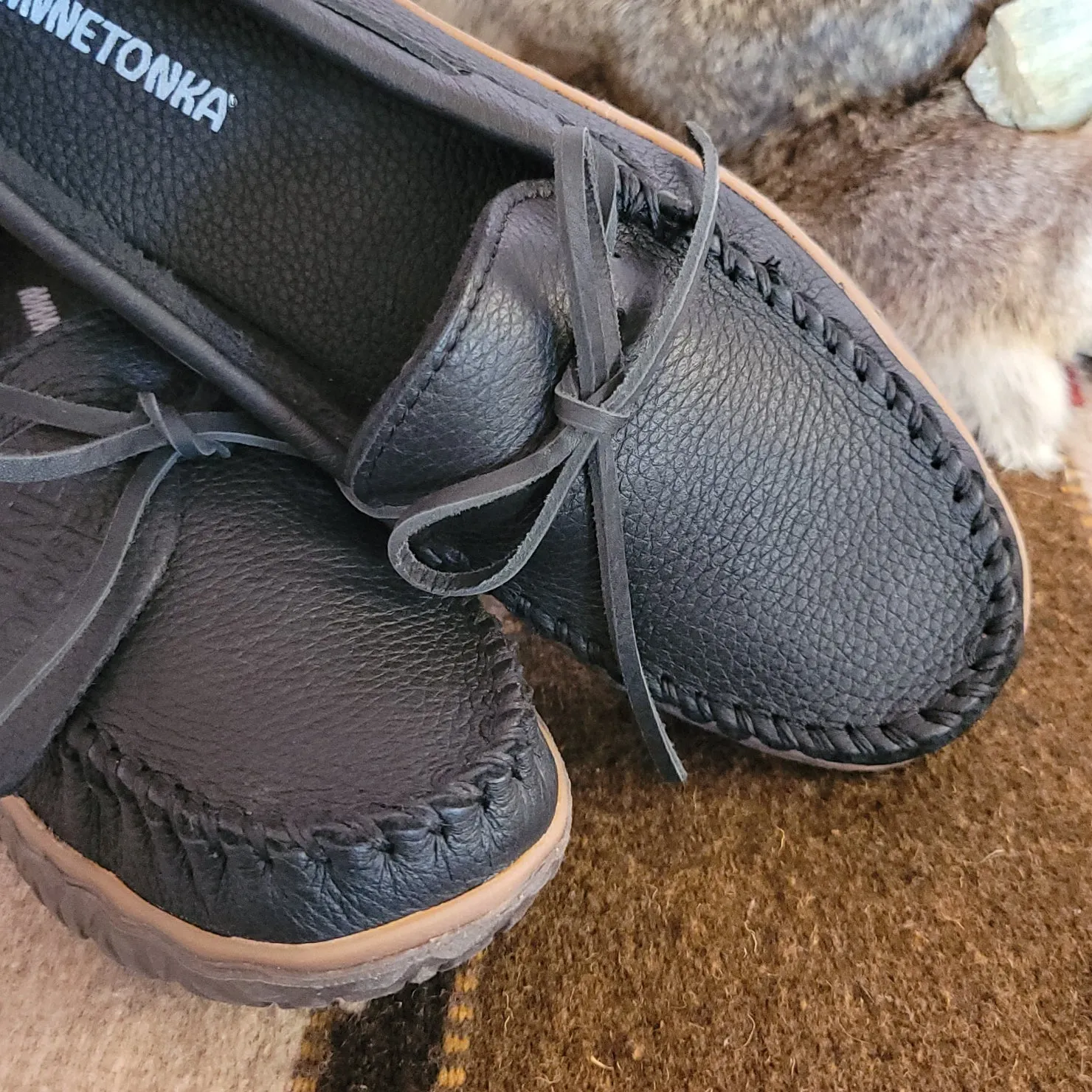 Men's Moccasins "Moosehide Tread" by Minnetonka 799A