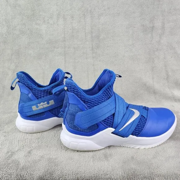 Mens Nike Lebron Soldier Basketball Shoes 18 Blue White AT3872-401 Size 11.5