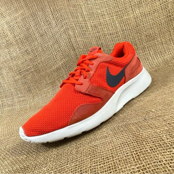 Mens Nike Running Shoes Red Black White Kaishi Sneakers Size 12 M