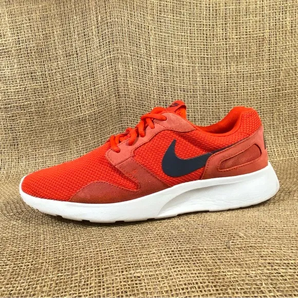 Mens Nike Running Shoes Red Black White Kaishi Sneakers Size 12 M