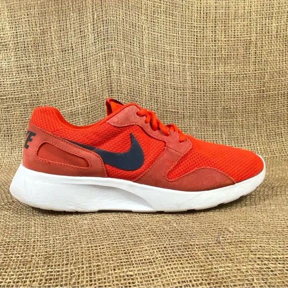 Mens Nike Running Shoes Red Black White Kaishi Sneakers Size 12 M