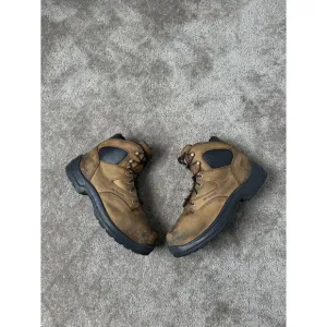 Mens RED WING METGUARD Brown Leather Moc Toe‎ Lace Up Boots US 12