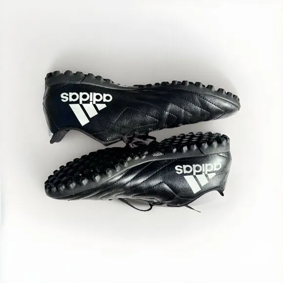 Men’s Size 11 Adidas Goletto VII TF Turf Soccer Shoes Black/White FV8703