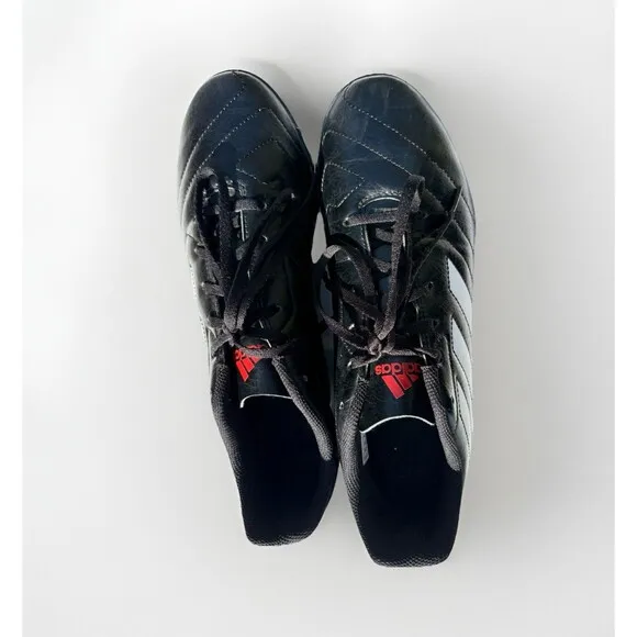 Men’s Size 11 Adidas Goletto VII TF Turf Soccer Shoes Black/White FV8703
