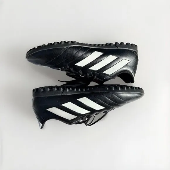 Men’s Size 11 Adidas Goletto VII TF Turf Soccer Shoes Black/White FV8703