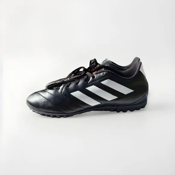 Men’s Size 11 Adidas Goletto VII TF Turf Soccer Shoes Black/White FV8703