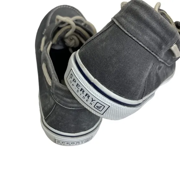Mens Sperry Hal Yard 2-Eye Grayish Blue Sneakers Size 11.5