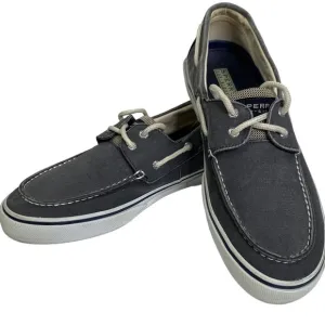 Mens Sperry Hal Yard 2-Eye Grayish Blue Sneakers Size 11.5