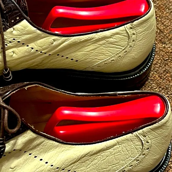 Men's Two-Tone Leather Dress Shoes