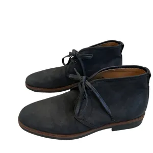 Men’s Vince Black Nubuck Leather Lace Up Chukka Boots, Sz 8.5