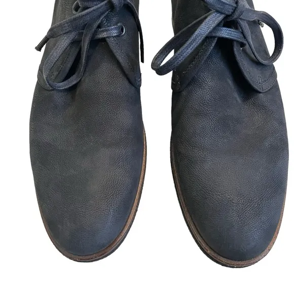Men’s Vince Black Nubuck Leather Lace Up Chukka Boots, Sz 8.5