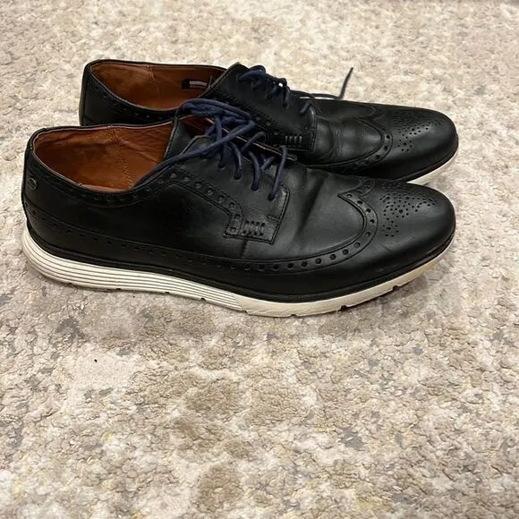 MEN'S WALLINGFORD BROGUE OXFORD SHOES TIMBERLAND size 10.5 in GUC