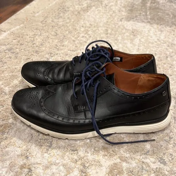 MEN'S WALLINGFORD BROGUE OXFORD SHOES TIMBERLAND size 10.5 in GUC