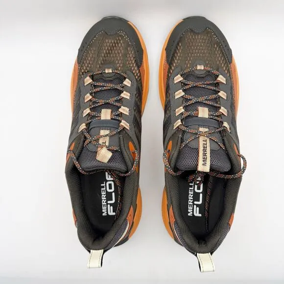 Merrell Mens Moab Speed 2 Hiking Shoes US 14M Orange Athletic GORTEX WP NIB