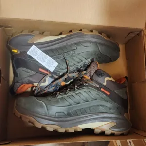 Merrell Moab Speed 2 LTR Mid WP Men's Olive Hiking Shoes