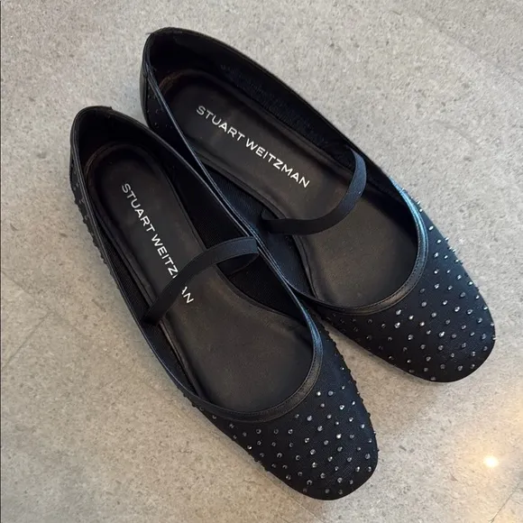 Mesh ballet flats Arabella Mary Jane ballerina