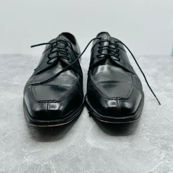 Mezlan Men's Hundley II Oxford Black Leather Dress Shoes Lace Size 8M