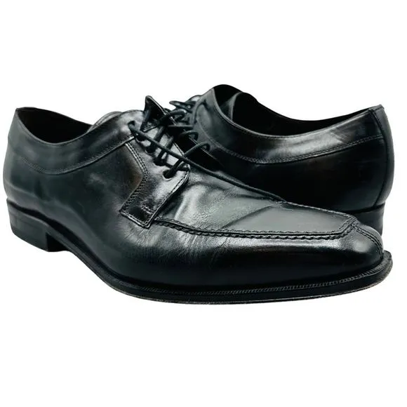 Mezlan Men's Hundley II Oxford Black Leather Dress Shoes Lace Size 8M