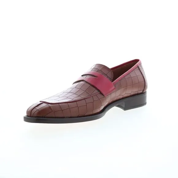 Mezlan Mens Two Tone Brown Shoes (NWT)