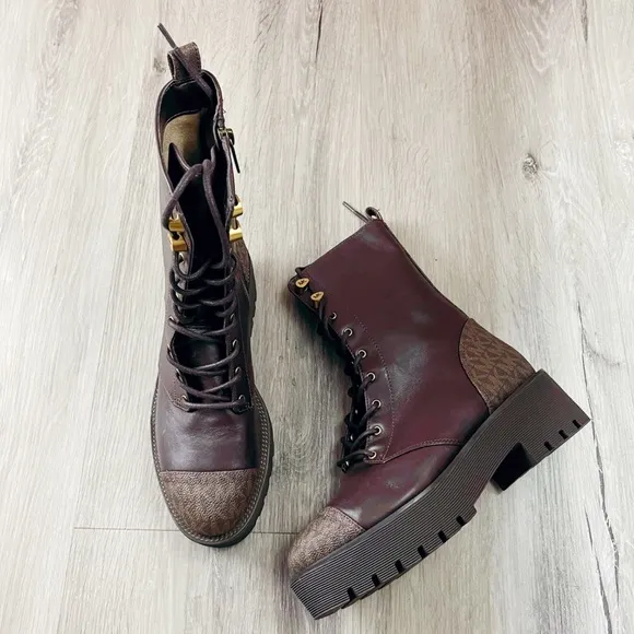 Michael Kors Bryce Combat Boots ✨brand new