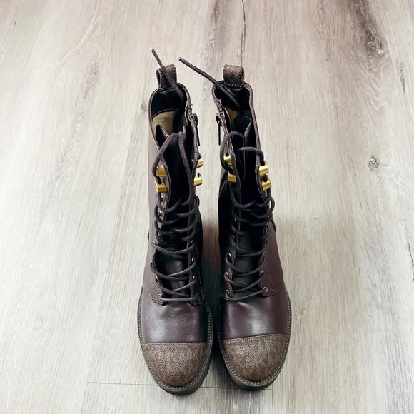 Michael Kors Bryce Combat Boots ✨brand new