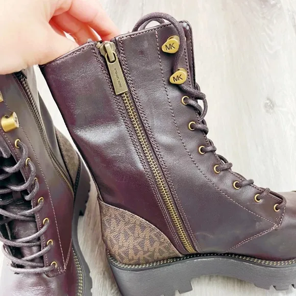 Michael Kors Bryce Combat Boots ✨brand new