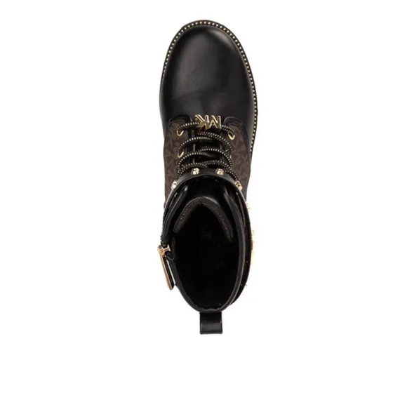 Michael Kors Haskell Studs Boot - Little Kid / Big Kid - Brown / Black