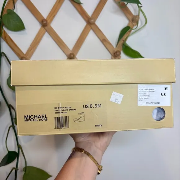 MICHAEL MICHAEL KORS Kendrick Canvas Wedges