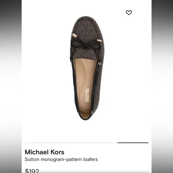 MICHAEL MICHAEL KORS | NWT Sutton Logo Moccasin