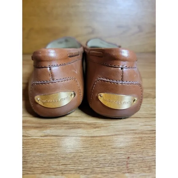 Michael Michael Kors Sutton Leather Moccasins Loafers