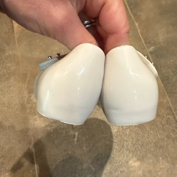 Mini Melissa white, black, red Minnie ears Maryjanes