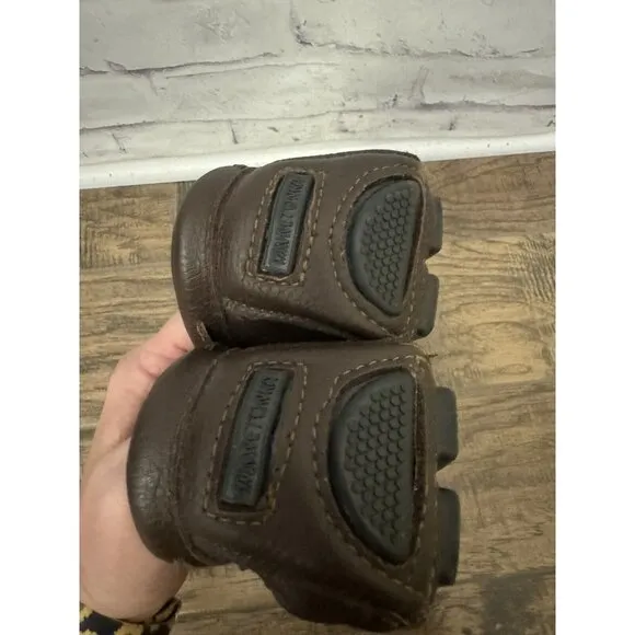 Minnetonka Size 13 Moccasins 952 Moosehide Driving Moccasin Chocolate Comfort‎