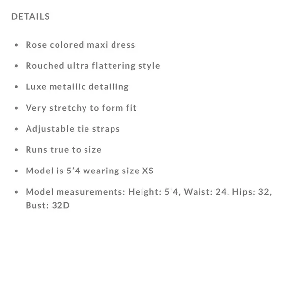 Miss Circle Rose gold metallic thread ruched maxi bodycon stretchy mesh dress