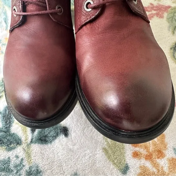 Miz Mooz Lace-Up Heel Ankle Boots size 37 / 6.5-7 US