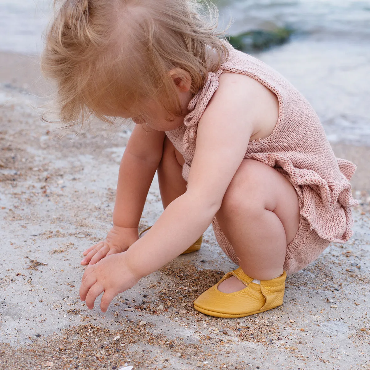 MJ baby moccasins