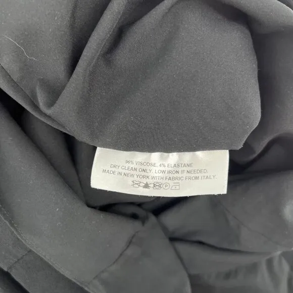 MM Lafleur Black Boxy Fit Knee Length Dress | Size M