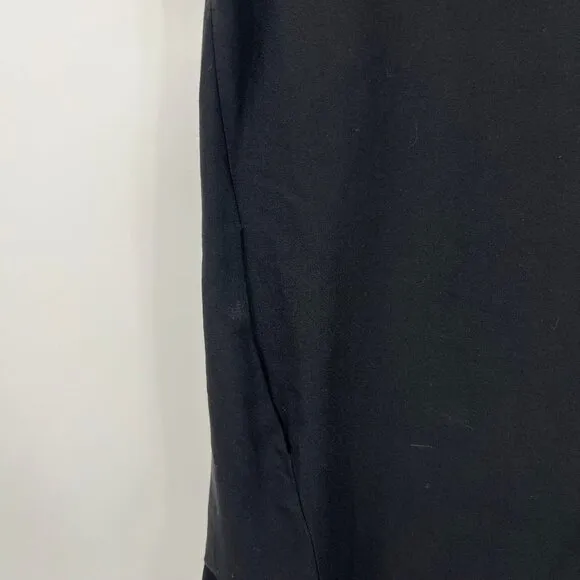 MM Lafleur Black Boxy Fit Knee Length Dress | Size M