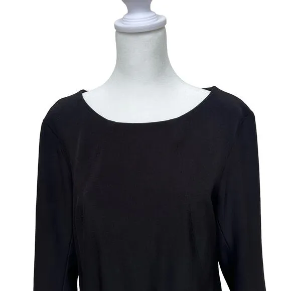 M.M. LaFleur Black Sheath Dress - Size 14