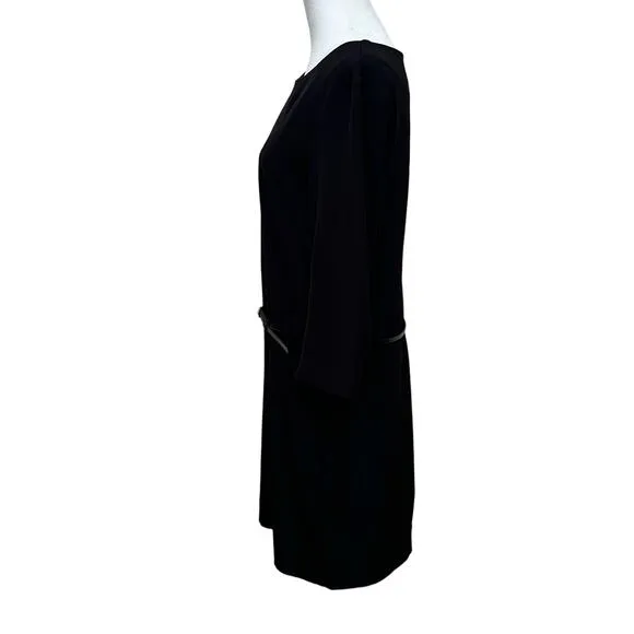 M.M. LaFleur Black Sheath Dress - Size 14