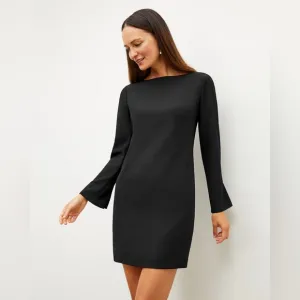 MM Lafleur The Regina Dress Black Eco Heavy Soft Wave Classic Cocktail size 14