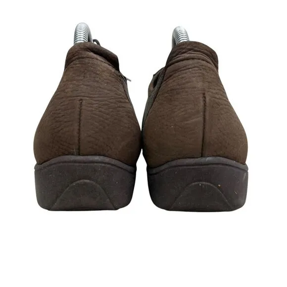 Munro Womens Oxford Sneakers Walking‎ Shoes Two Tone Leather Lace Up Brown Sz 9M