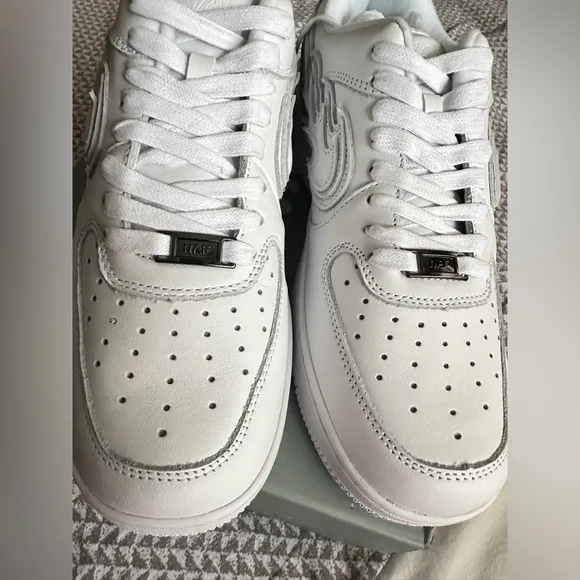 NAF- NIKE AIR FORCE 1 WHITE SHOES 11.5